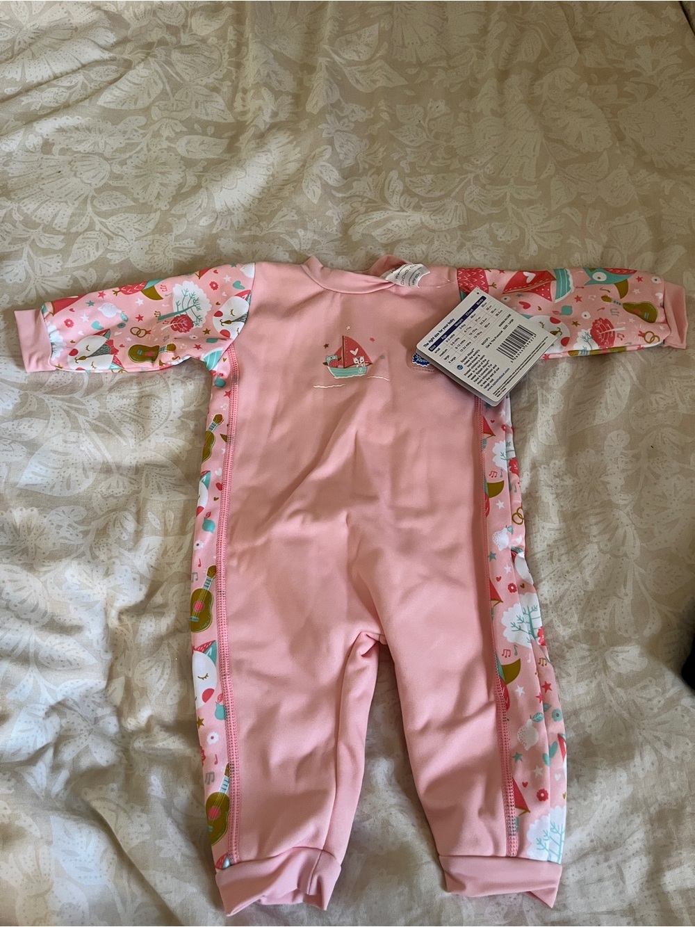 Pink Baby One-Piece Wetsuit